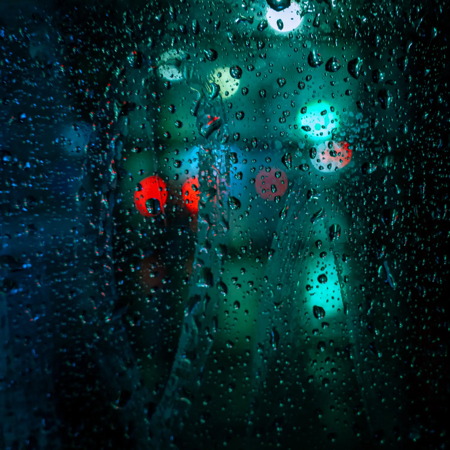 ilka mueller Night Streets London Rain